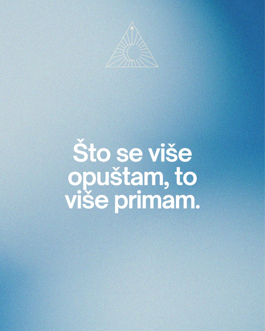 Dok udišem, primam mir. Dok izdišem, otpuštam sve što nisam. U dahu osjećam dušu — tiho svjetlo koje me nježno podsjeća tko jesam.